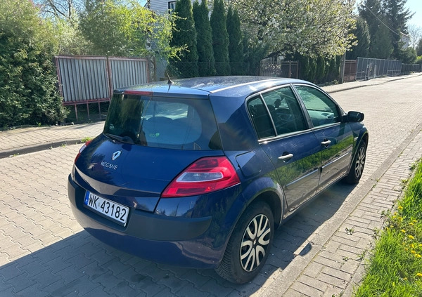 Renault Megane cena 4900 przebieg: 338500, rok produkcji 2008 z Warszawa małe 211